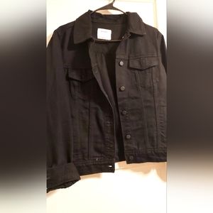 Jean jacket, black